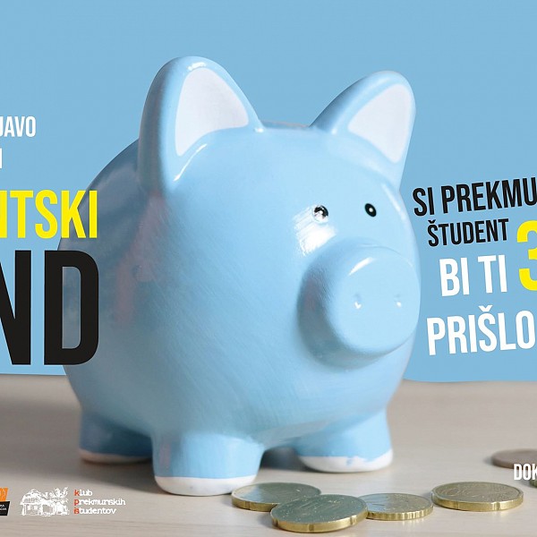Razpis za pridobitev enkratne štipendije iz sklada Študentski fond